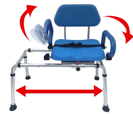 Carousel Sliding Shower Chair