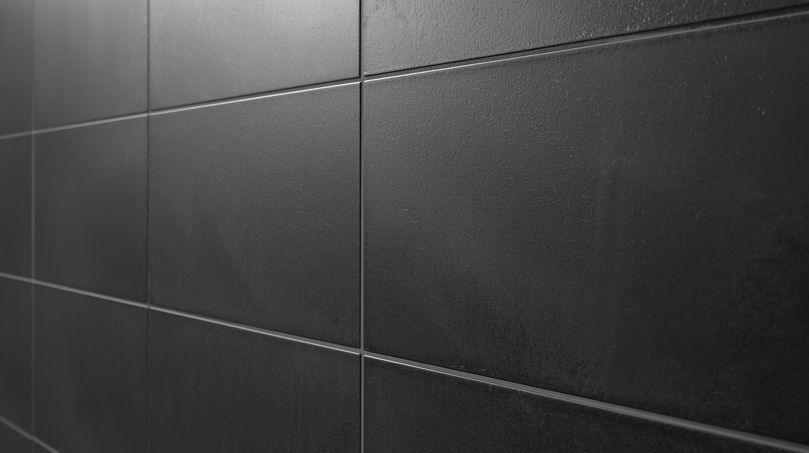 Matching grout color to tiles in a shower