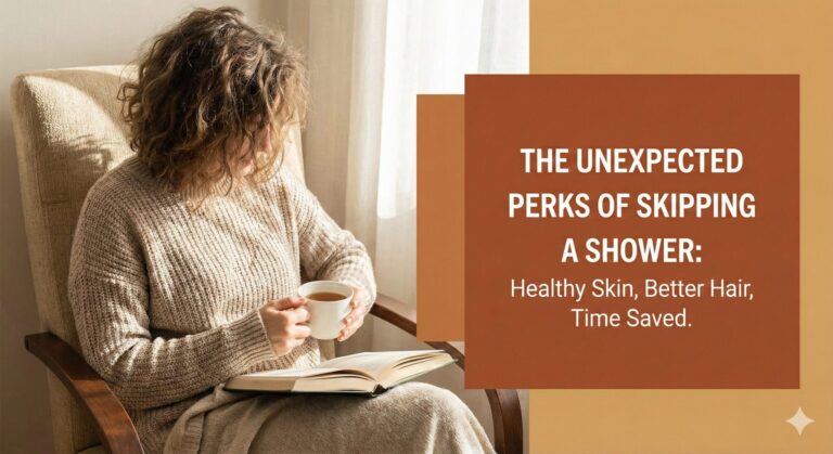 benefits of not showering