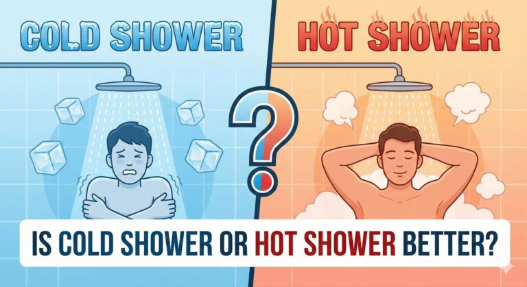 is cold shower or hot shower better